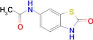 N-(2,3-Dihydro-2-oxo-6-benzothiazolyl)acetamide