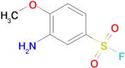 3-Amino-4-methoxybenzenesulfonyl fluoride