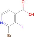 2-Bromo-3-iodo-isonicotinic acid