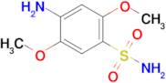 4-Amino-2,5-dimethoxybenzene-1-sulfonamide