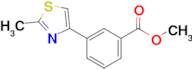 3-(2-Methyl-thiazol-4-yl)-benzoic acid methyl ester