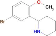 2-(5-Bromo-2-methoxyphenyl)piperidine