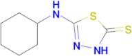 5-(cyclohexylamino)-2,3-dihydro-1,3,4-thiadiazole-2-thione