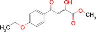 methyl 4-(4-ethoxyphenyl)-2-hydroxy-4-oxobut-2-enoate