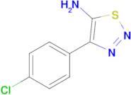 4-(4-Chlorophenyl)-1,2,3-thiadiazol-5-amine