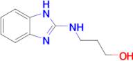 3-[(1H-1,3-Benzodiazol-2-yl)amino]propan-1-ol