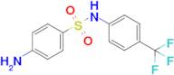 4-Amino-N-[4-(trifluoromethyl)phenyl]benzenesulfonamide