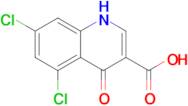 5,7-dichloro-4-oxo-1,4-dihydroquinoline-3-carboxylic acid