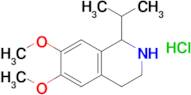 1-Isopropyl-6,7-dimethoxy-1,2,3,4-tetrahydroisoquinoline HCl