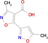 3-Methyl-5-(5-methylisoxazol-3-yl)isoxazole-4-carboxylic acid