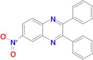 6-Nitro-2,3-diphenylquinoxaline