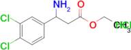 Ethyl 3-amino-3-(3,4-dichlorophenyl)propanoate, HCl