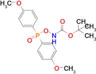 tert-Butyl [bis(4-methoxyphenyl)phosphinyloxy]carbamate