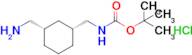 tert-Butyl [(1R,3S)-3-(aminomethyl)cyclohexyl]methylcarbamate hydrochloride