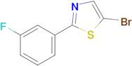 5-Bromo-2-(3-fluorophenyl)-1,3-thiazole