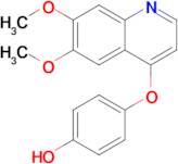 4-(6,7-Dimethoxyquinolin-4-yloxy)phenol