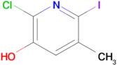 2-Chloro-6-iodo-5-methylpyridin-3-ol