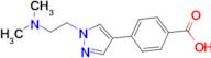 4-(1-(2-(Dimethylamino)ethyl)-1h-pyrazol-4-yl)benzoic acid