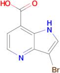 3-Bromo-1H-pyrrolo[3,2-b]pyridine-7-carboxylic acid