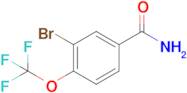 3-Bromo-4-(trifluoromethoxy)benzamide