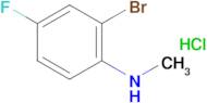 N-Methyl 2-bromo-4-fluoroaniline, HCl