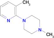 1-Methyl-4-(3-methylpyridin-2-yl)piperazine
