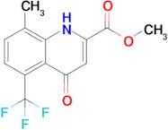 Methyl 8-methyl-4-oxo-5-trifluoromethyl-1,4-dihydroquinoline-2-carboxylate