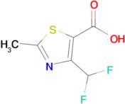 2-Methyl-4-(difluoromethyl)-1,3-thiazole-5-carboxylic acid