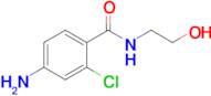 4-Amino-2-chloro-N-(2-hydroxyethyl)benzamide