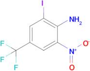 2-Iodo-6-nitro-4-(trifluoromethyl)aniline