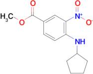 Methyl 4-(cyclopentylamino)-3-nitrobenzoate