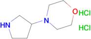 4-(Pyrrolidin-3-yl)morpholine dihydrochloride