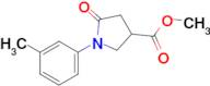 Methyl 1-(3-methylphenyl)-2-pyrrolidinone-4-carboxylate