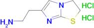 2-(2,3-Dihydroimidazo[2,1-b]thiazol-6-yl)ethan-1-amine dihydrochloride