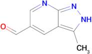 3-methyl-2H-pyrazolo[3,4-b]pyridine-5-carbaldehyde