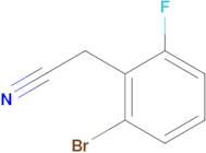 2-(2-Bromo-6-fluorophenyl)acetonitrile