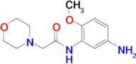 N-(5-Amino-2-methoxy-phenyl)-2-morpholin-4-yl-acetamide