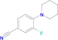 3-Fluoro-4-(piperidin-1-yl)benzonitrile