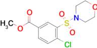 methyl 4-chloro-3-(morpholine-4-sulfonyl)benzoate