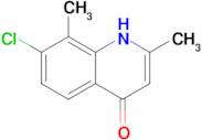 7-chloro-2,8-dimethyl-1,4-dihydroquinolin-4-one