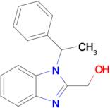 [1-(1-Phenylethyl)-1H-benzimidazol-2-yl]methanol