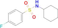 N-Cyclohexyl 4-fluorobenzenesulfonamide