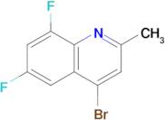 4-Bromo-6,8-difluoro-2-methylquinoline