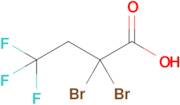 2,2-Dibromo-4,4,4-trifluorobutanoic acid