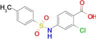 2-Chloro-4-([(4-methylphenyl)sulfonyl]amino)benzoic acid