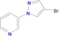 3-(4-Bromo-1h-pyrazol-1-yl)pyridine