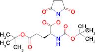 5-O-tert-butyl 1-O-(2,5-dioxopyrrolidin-1-yl) (2S)-2-[(2-methylpropan-2-yl)oxycarbonylamino]pentanedioate