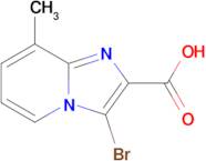 3-Bromo-8-methyl-imidazo[1,2-a]pyridine-2-carboxylic acid