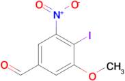 3-Methoxy-4-iodo-5-nitro-benzaldehyde