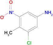 3-Chloro-4-methyl-5-nitroaniline